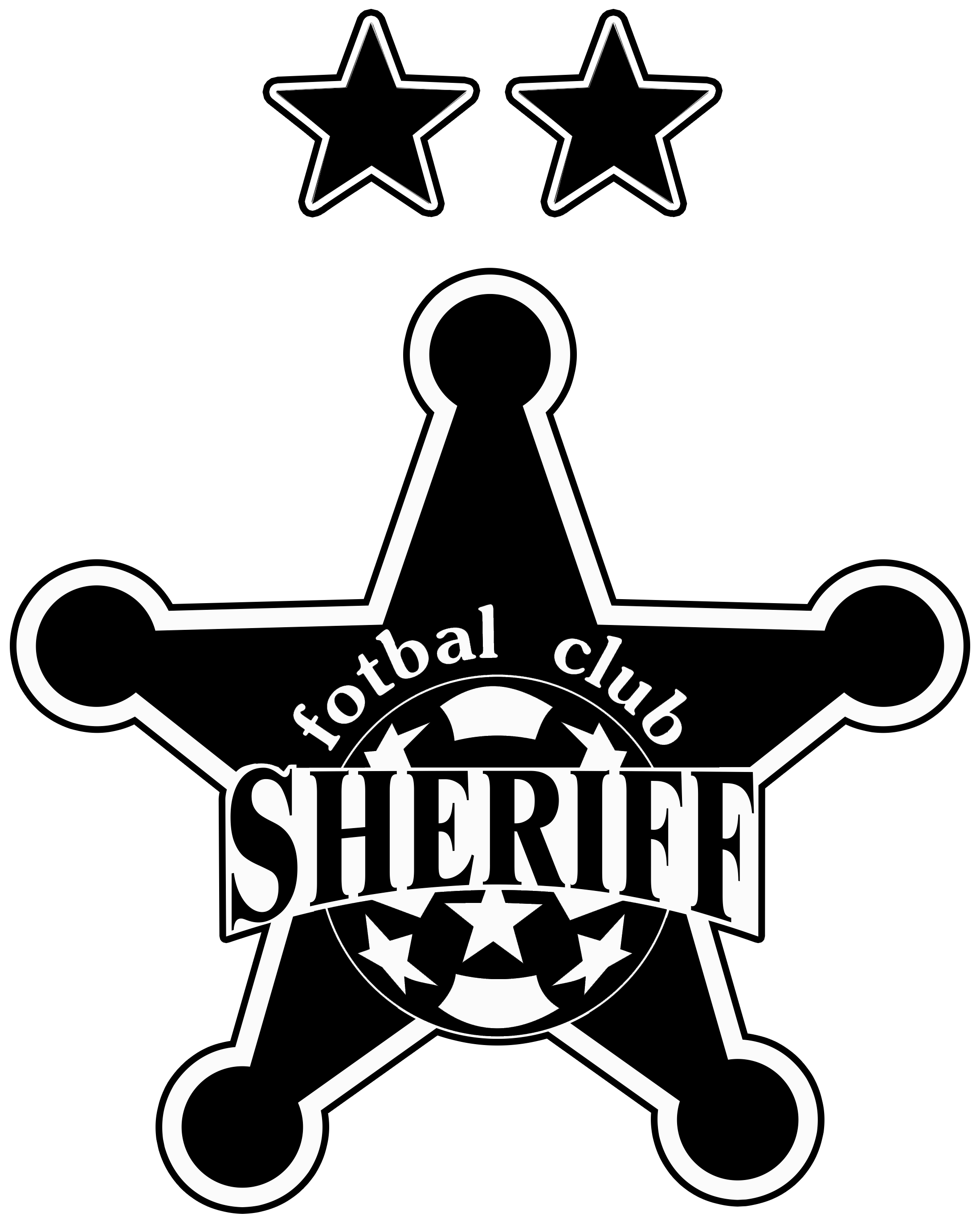 FC Sheriff Tiraspol Logo black