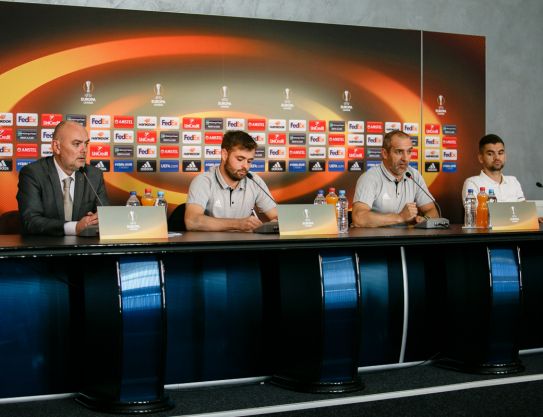 Conferencia de prensa del FC "Sheriff"