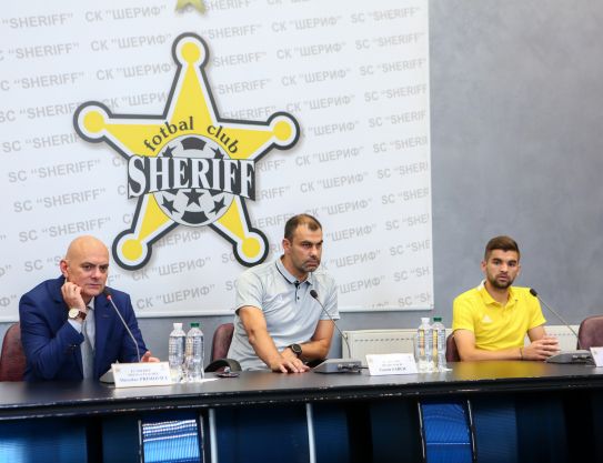 Conférence de presse du FC Sheriff avant le match retour contre Shkendija