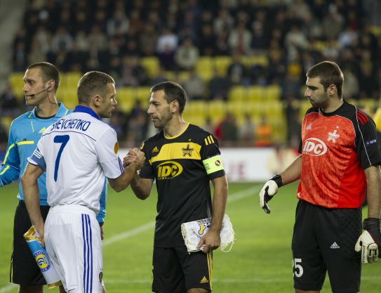Home cinema: Shevchenko and Gazzaev