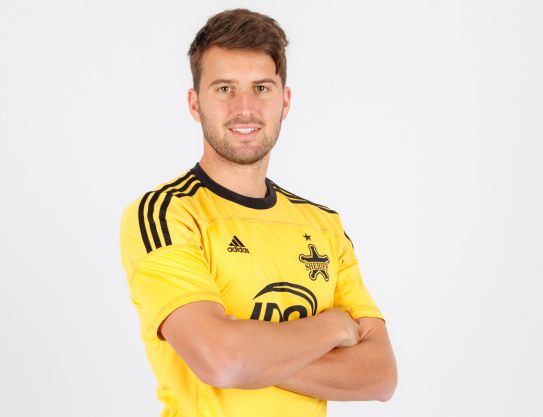 Antony Golec , el  nuevo jugador del "Sheriff"