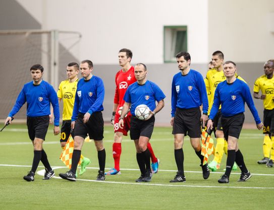 Arbitres du match Zaria - Sheriff