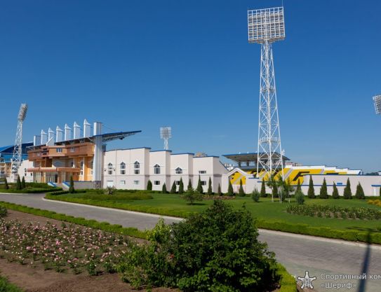 Visiting teams at the sports complex