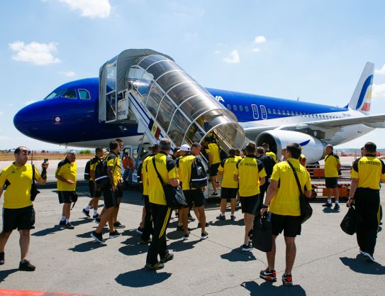 "Hapoel" Beer-Sheva - "Sheriff". Vuelo a Israel