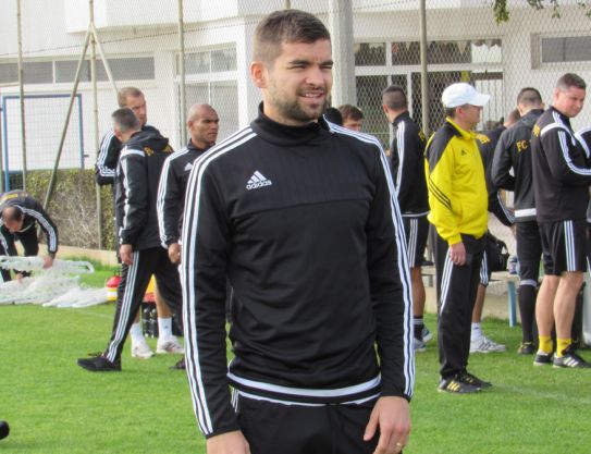 Mateo Sušić después del partido con "Spartak". Vídeo