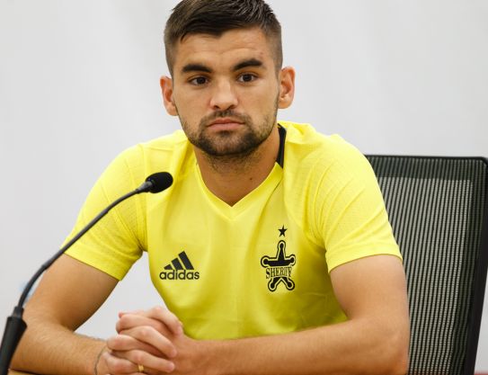 Mateo Susic: «Aşteptăm cu nerăbdare jocul de mâine, cu speranţa unei prestaţii bune şi a unui rezultat bun»