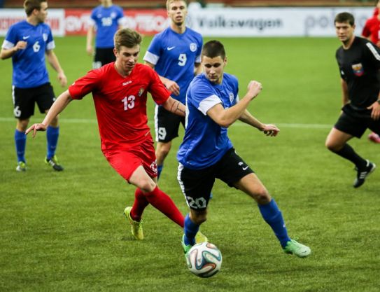 La  seleccion juvenil  gana a  Estonia en la Copa  de CEI