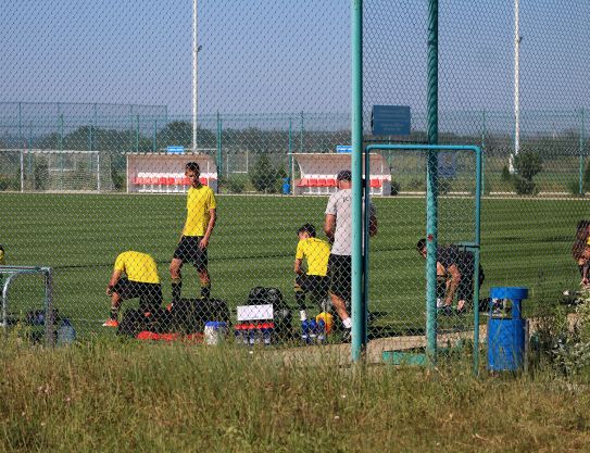 Équipe réserve a repris ses entraînements