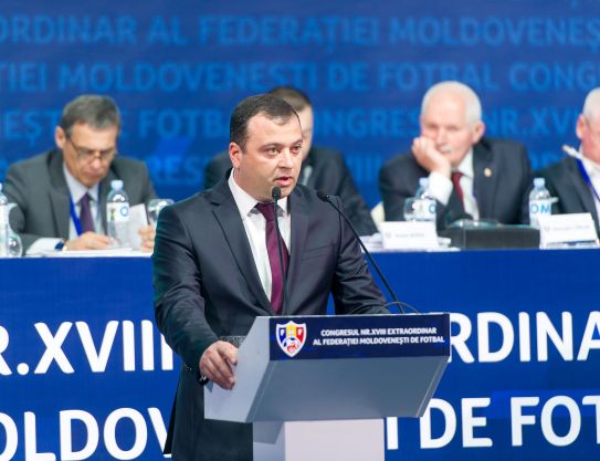 Leonid Oleinicenco - le nouveau président de la FMF