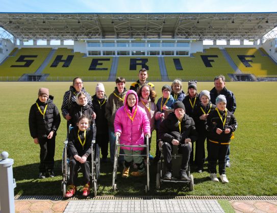 Un día especial con FC Sheriff