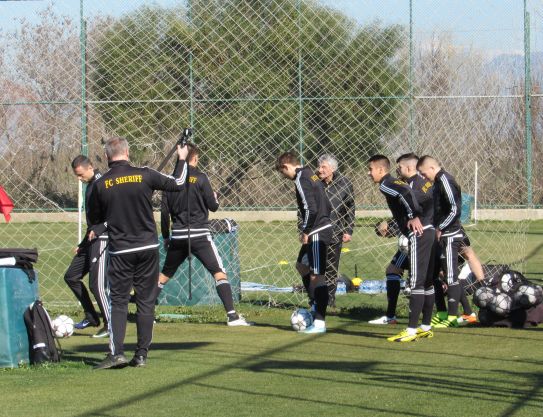 El primer entrenamiento