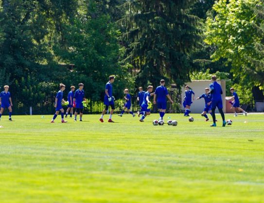 El primer campo de entrenamiento de Andrey Korneenkov