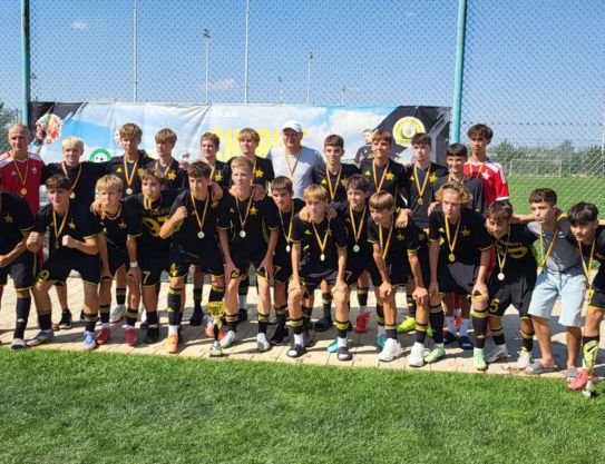 Victoires et médailles des jeunes footballeurs