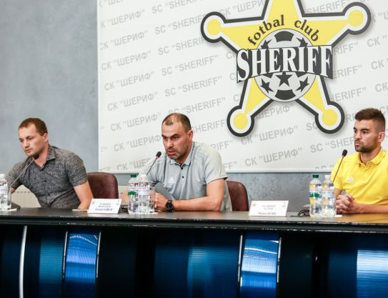 Пресс-конференция перед матчем с ФК «Карабах»