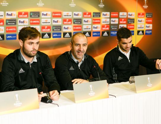 Press-conference in Copenhagen