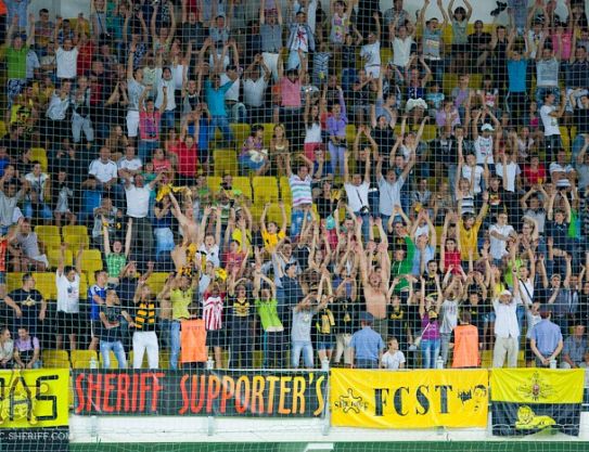 Rencontre de la direction du FC “Sheriff” avec les fans du club.