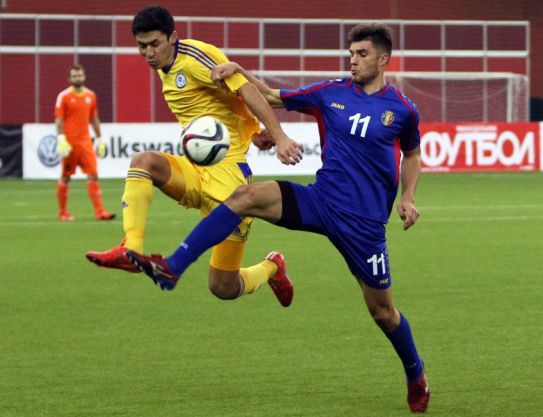 Moldova U-21 won Kazakhstan at the Commonwealth Cup