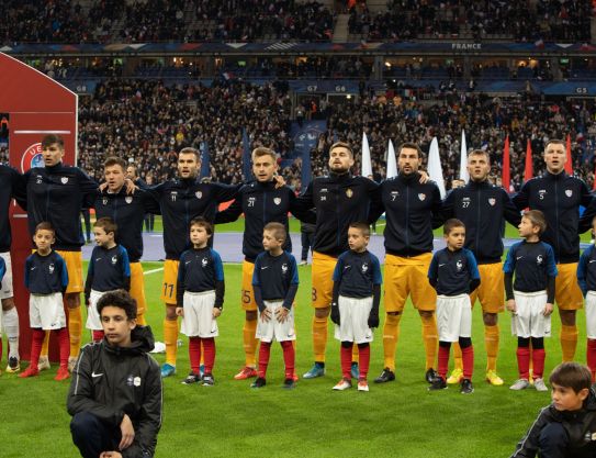 El equipo nacional de Moldavia marcó a Francia, pero perdió ante campeones mundiales