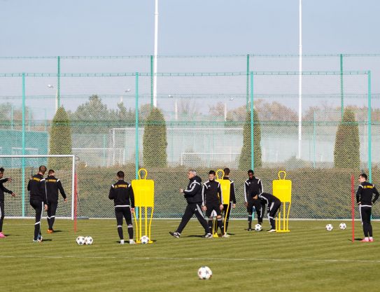 FC Sheriff gets ready for the match with FC Zimbru (video)