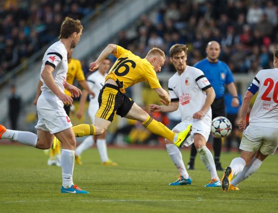 FC Sheriff - FC Milsami. The semifinal match of the Cup of Moldova