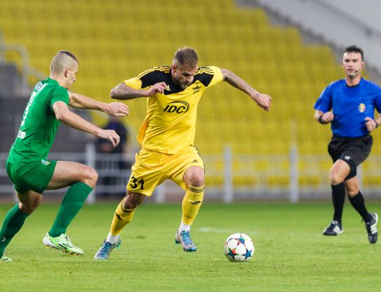 FC Sheriff in a friendly match with FC Chornomorets and FC Tom