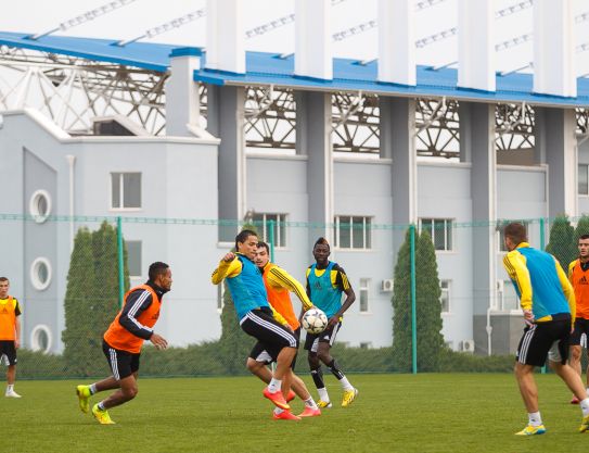 FC Sheriff started training sessions on natural grass