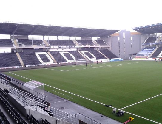 FC Sheriff had a training session at Skagerak Arena stadium