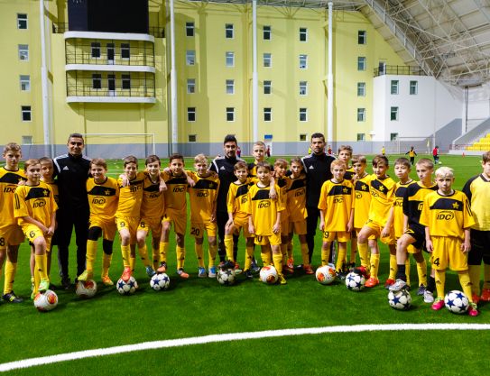 Obras  sociales  de "Sheriff".  Academia de Fútbol