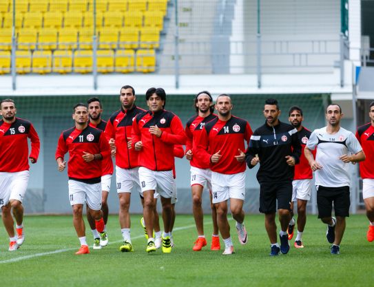 Hapoel Beer Sheva FC training session (photo)