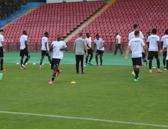Entrenamiento en el corazón de Ereván