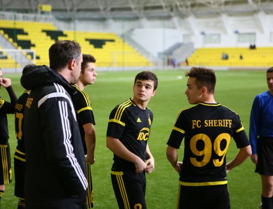 Tercer partido de prueba del equipo juvenil