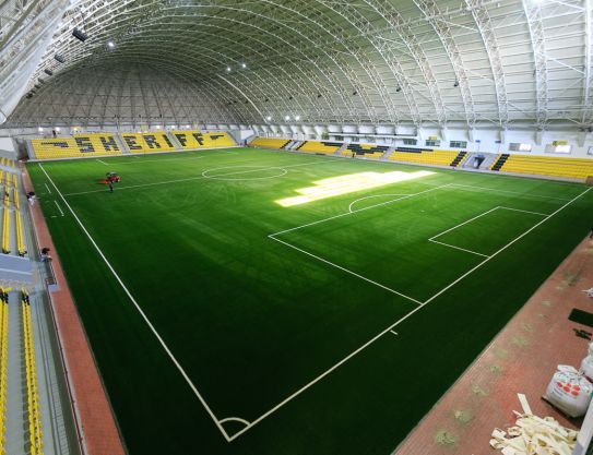 Pe Indoor arena a CS «Sheriff» a fost instalat noul gazon