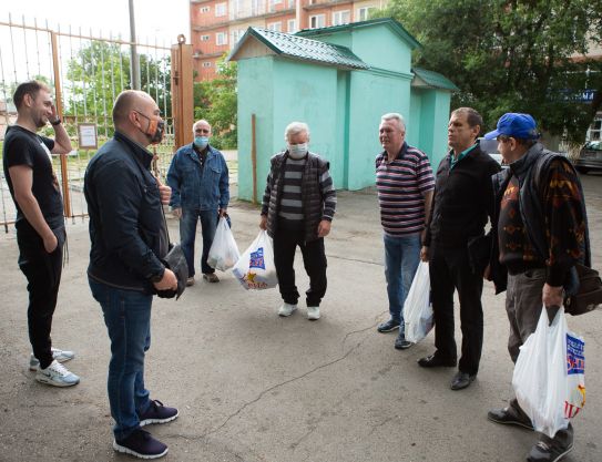 В помощь ветеранам футбола