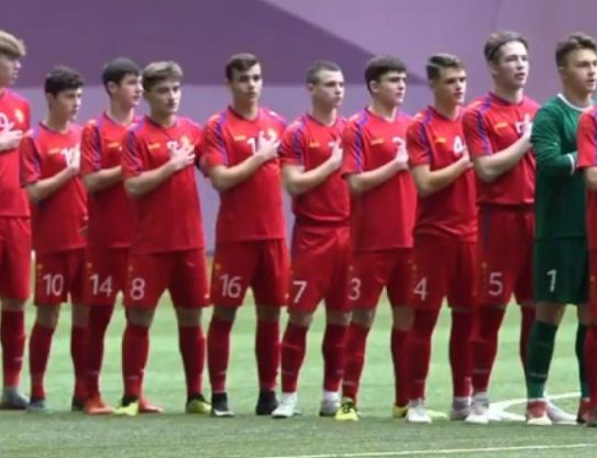 In the third tour with the national team of Georgia