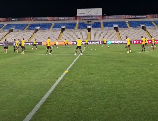 Вечер на стадионе GSP