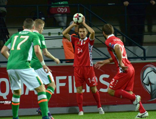 Vitalie Bordian sur le match conre Irlande