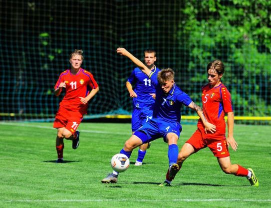 Stage d’entraînement de U19 de Moldavie