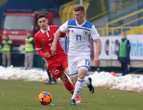 Equipe nationale junior de Moldavie a perdu face à Bosnie-Herzégovine