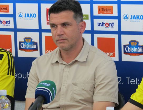 Zoran Zekić: “Le match de la Coupe de Moldova est très important pour nous”