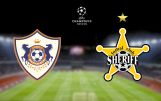 Лига чемпионов, ФК Карабах - ФК Шериф, 0-0, 25-07-2017